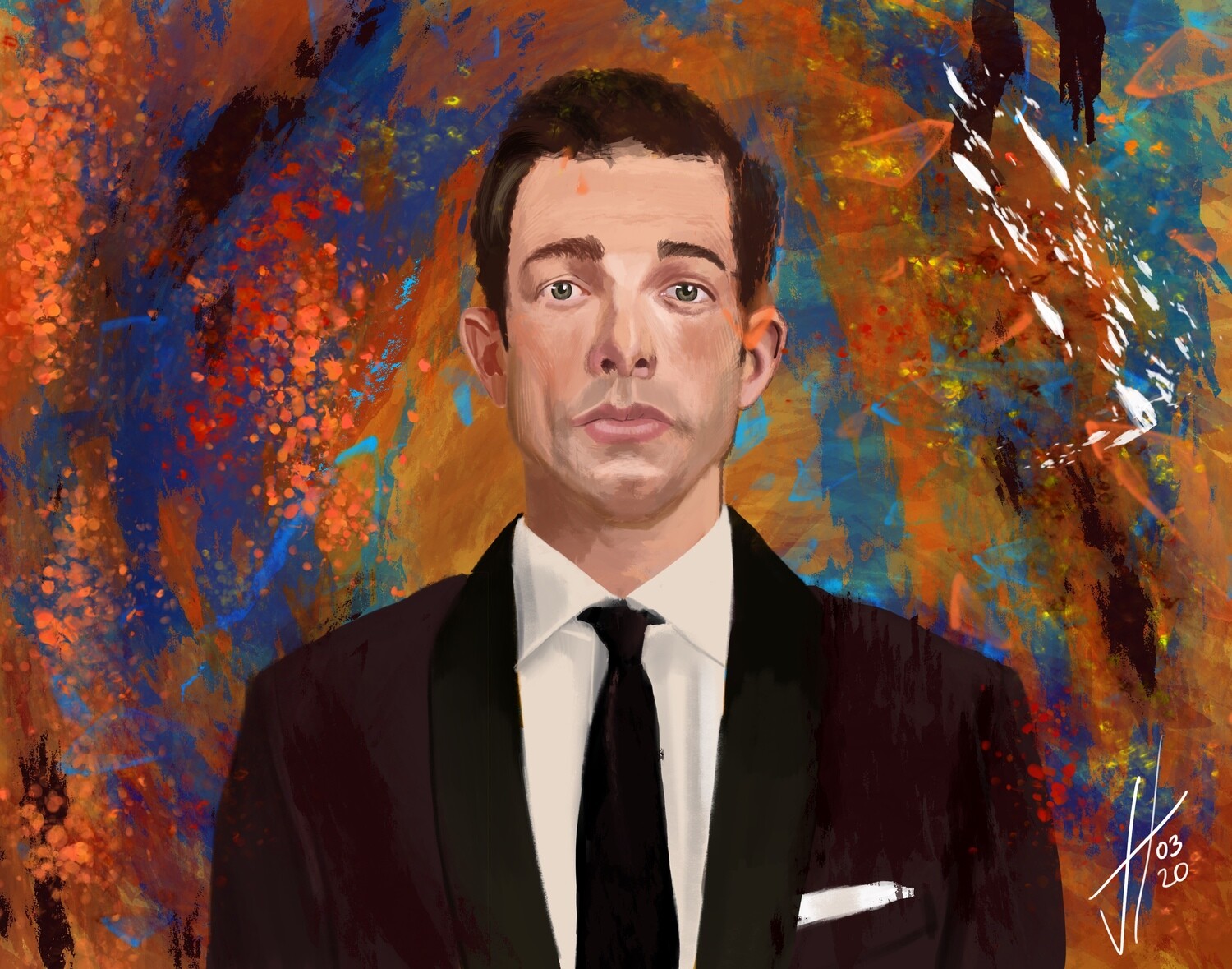 John Mulaney Art Print John Mulaney Art Print