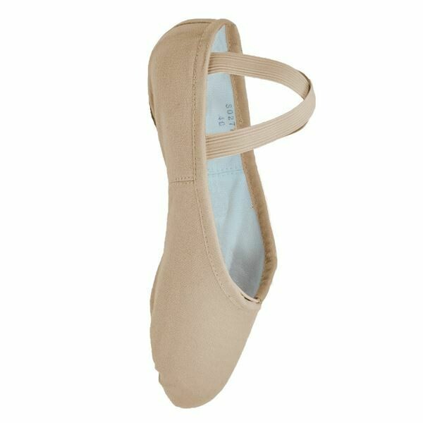 LEATHER SPLIT SOLE BALLET SHOE