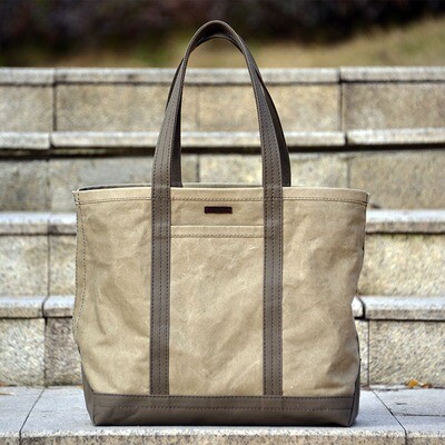 The Heavyweight Canvas Tote-Army Green