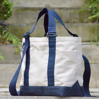 The Heavyweight Canvas Tote-Light Gry