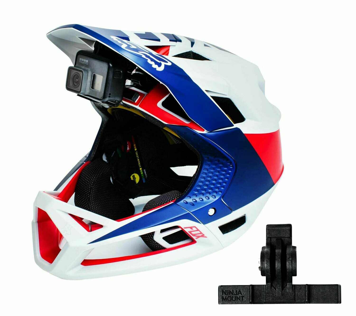 FOX Proframe-NINJA MOUNT – the Action Cam Mount for Fullface Helmets