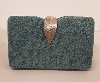 Leaf Closure Fabric Bag