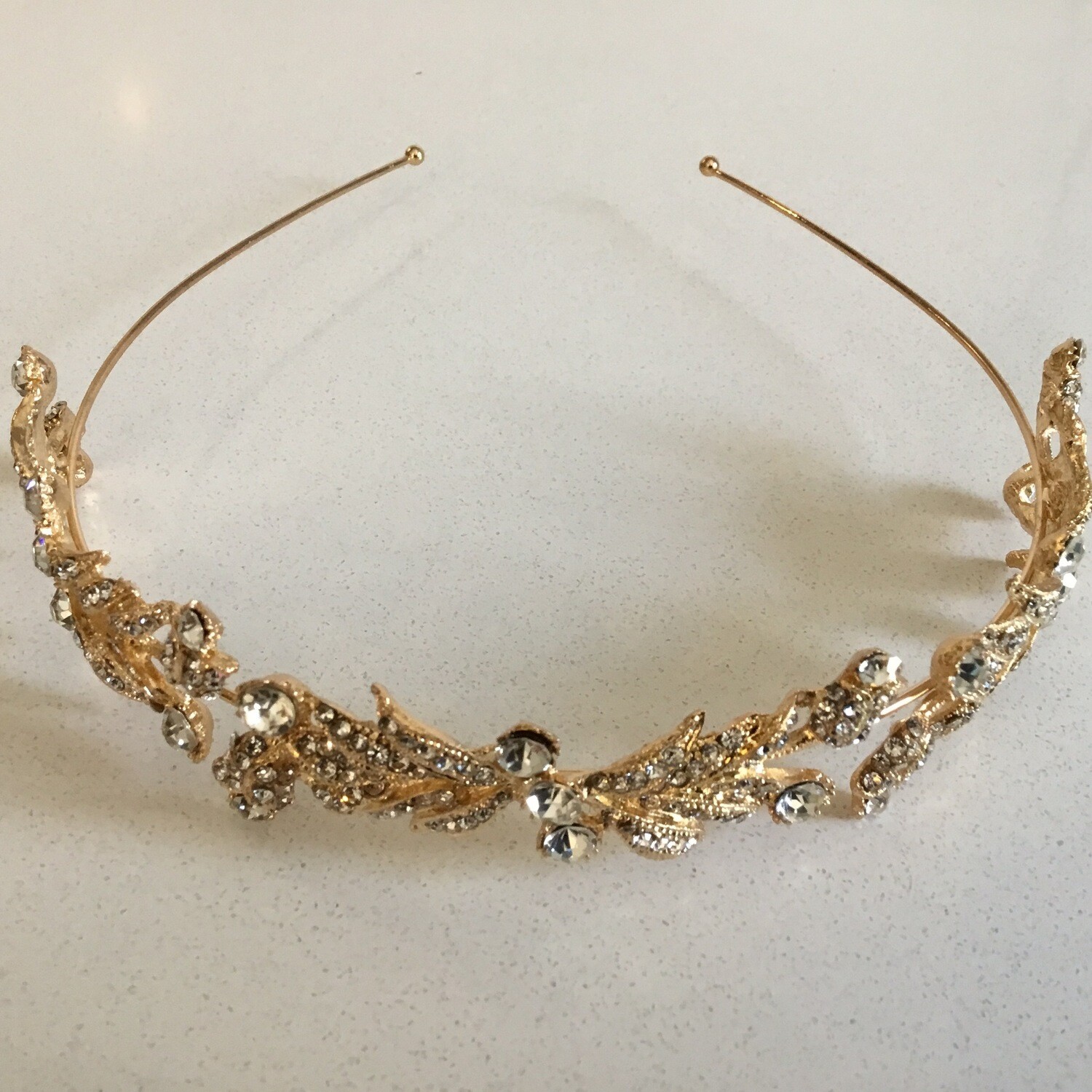 Alexa Diamanté Hairband Gold