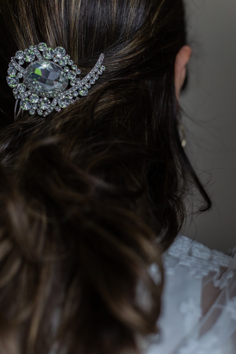 Ursula Big Diamante Hair Accessory