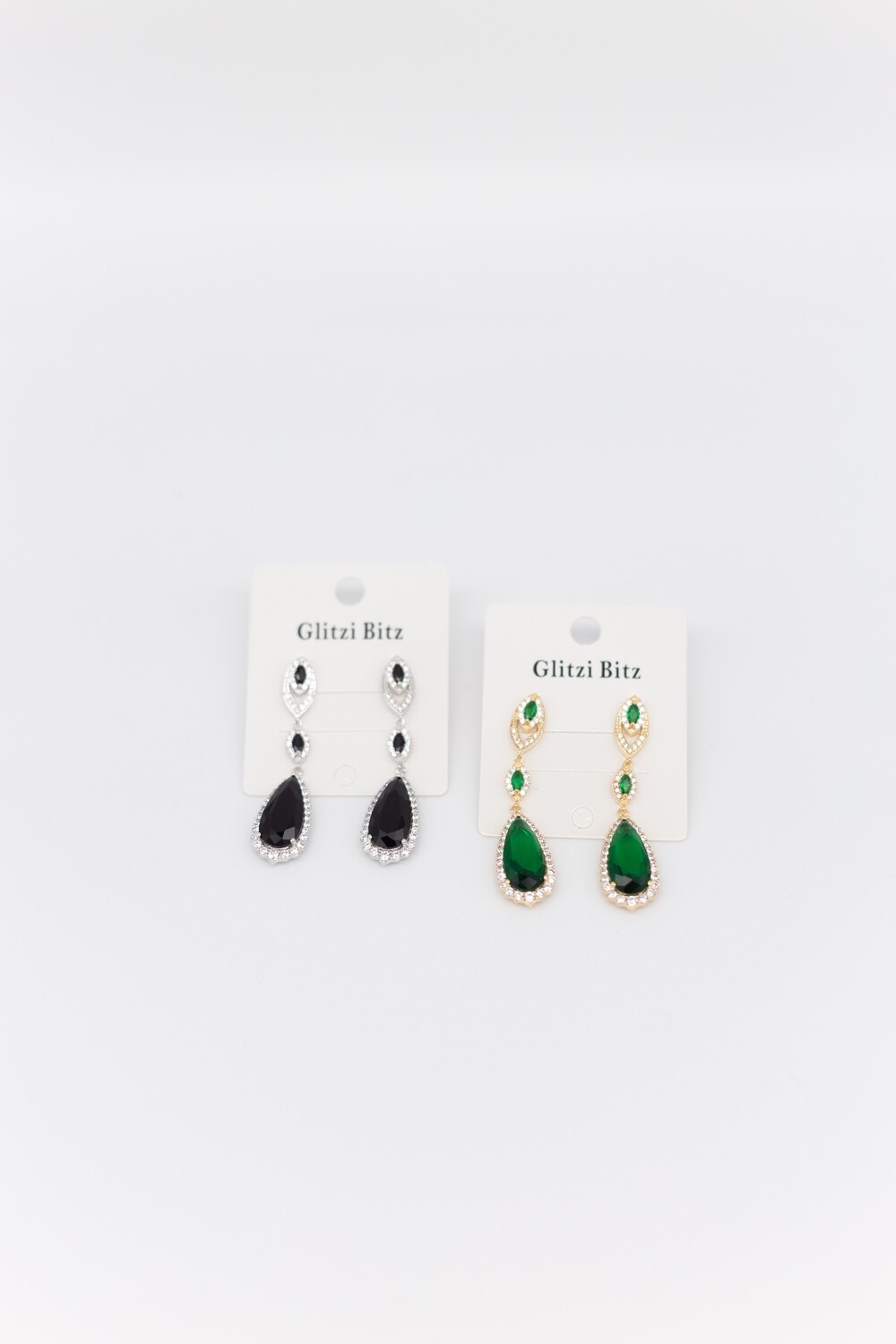 Diamante Drop Earring
