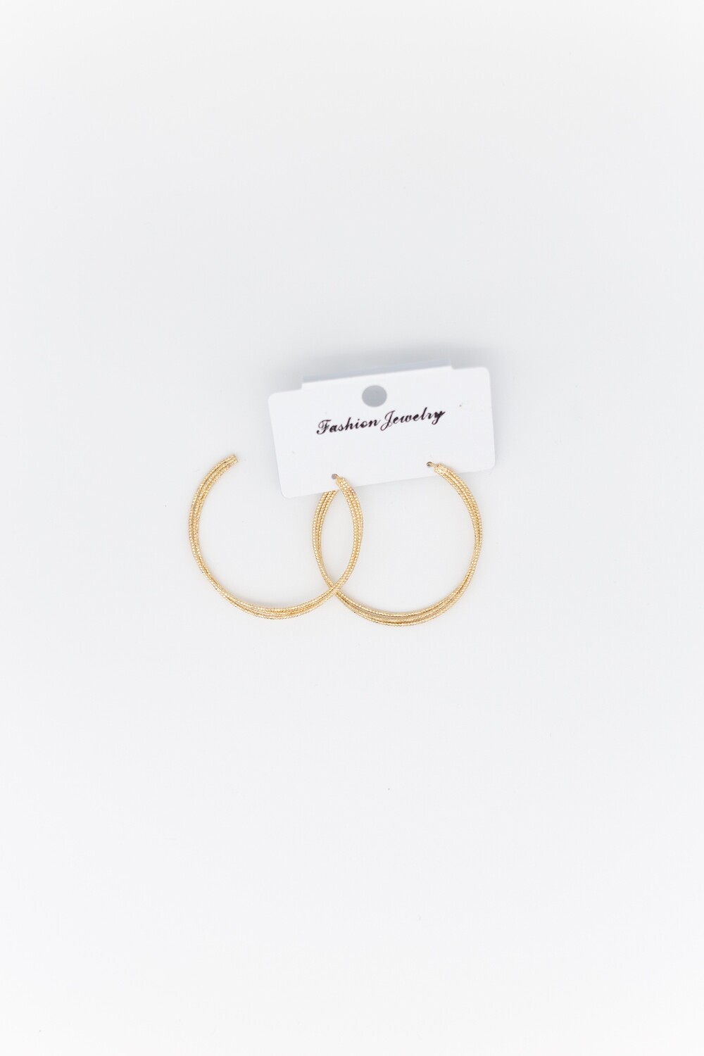 Vivienne Medium Gold Hoops