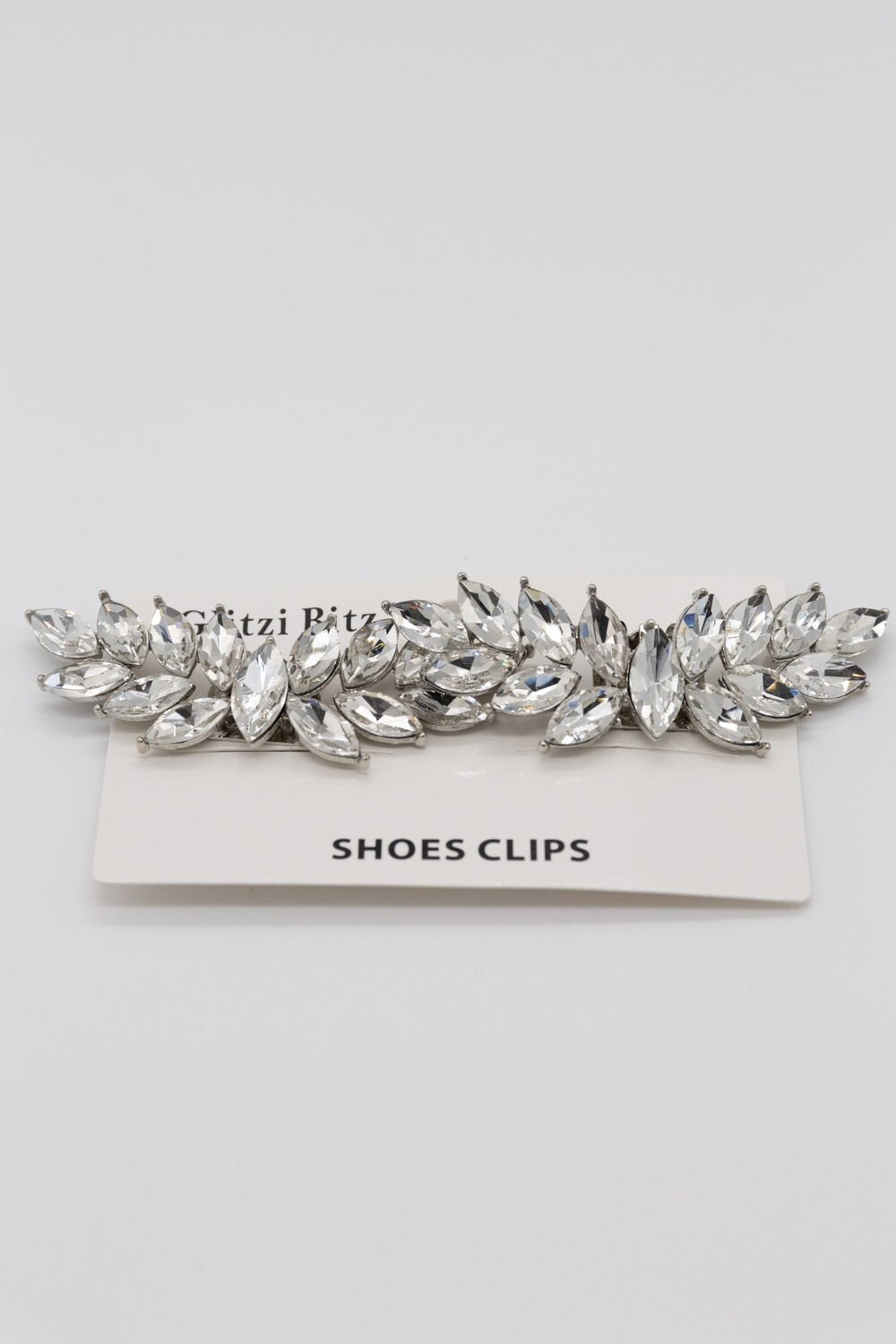 Julie Crystal Shoe Clips