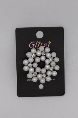 Isabelle Pearl Brooch