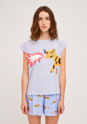 Tiger Violeta T-shirt
