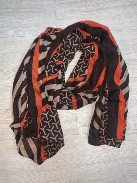 Rea Orange Scarf