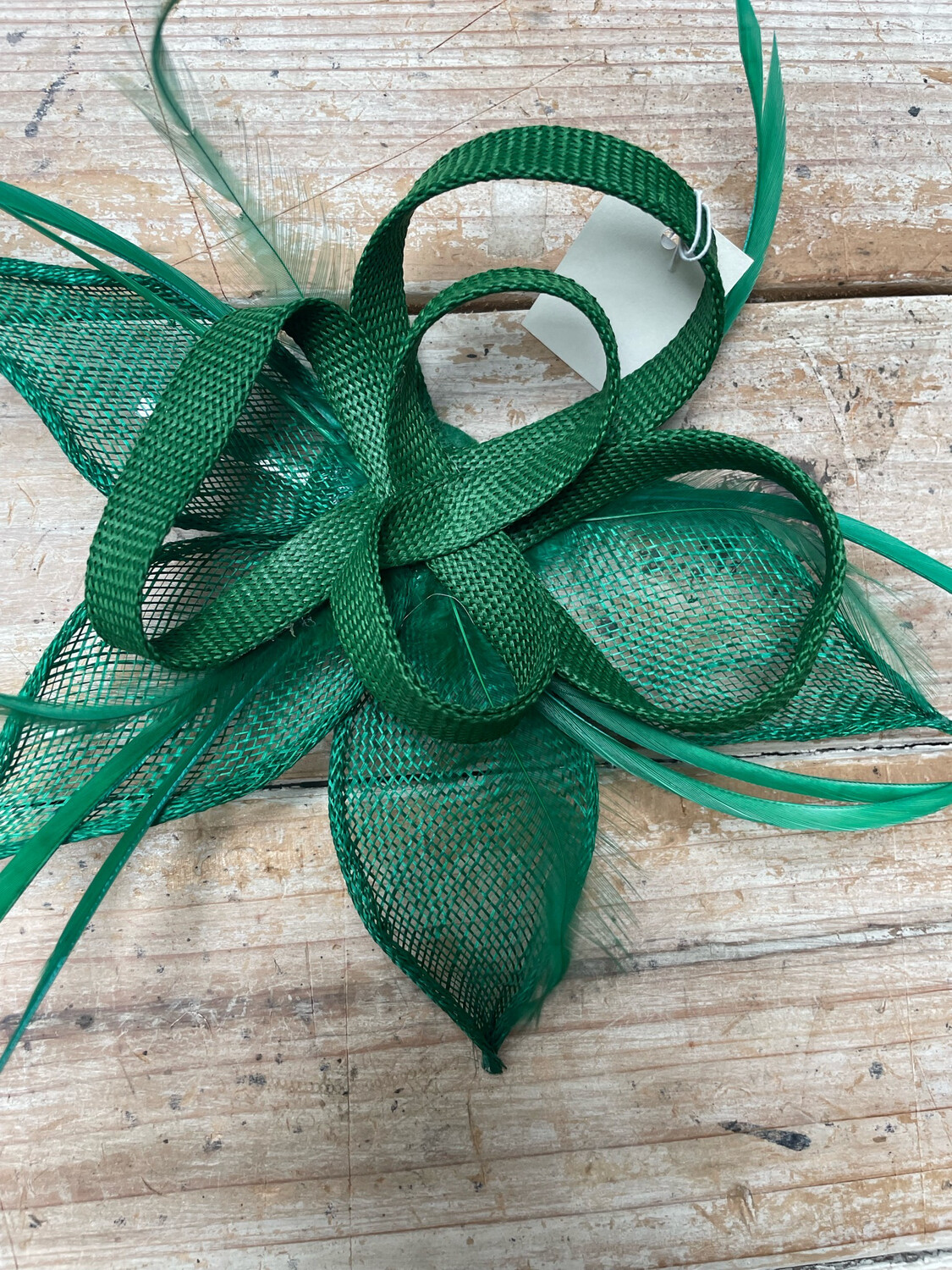 Liv Green Small Fascinator