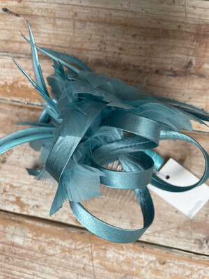 Camile Duck Egg Blue Small FaScinator
