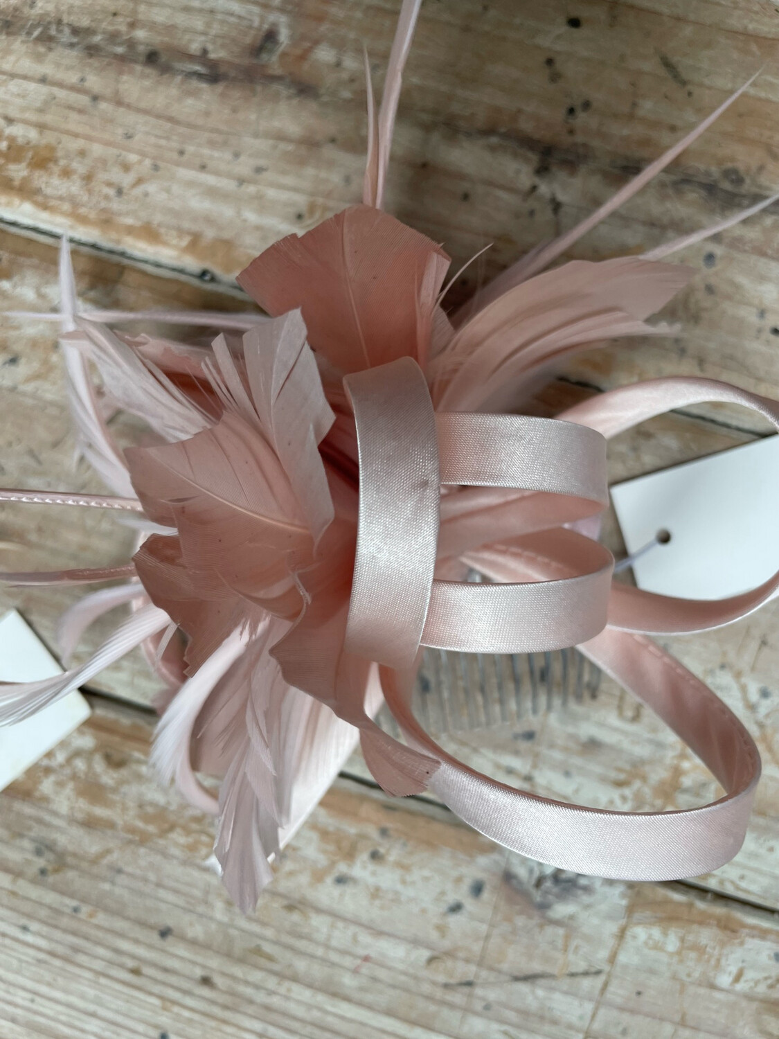 Camile Nude Small Fascinator