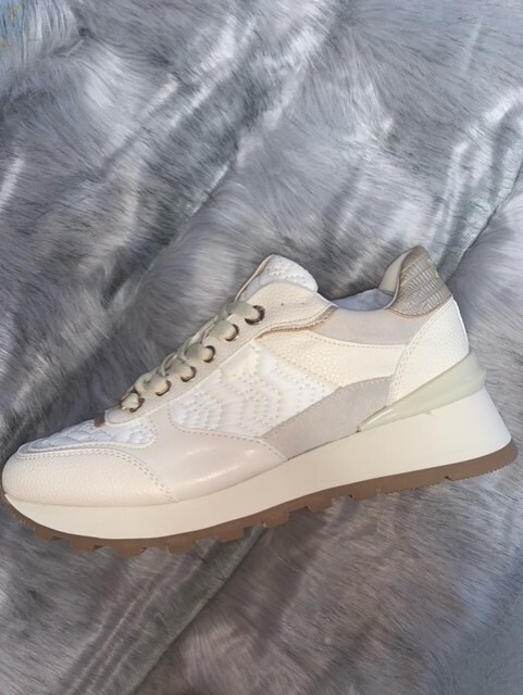 Xti Urban Brand Beige Chunky Trainer