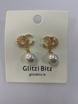 Cece Pearl Drop Earrings