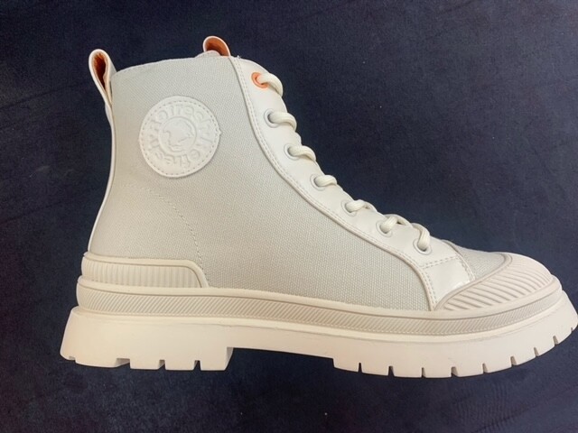 Refresh Beige High Top Trainer