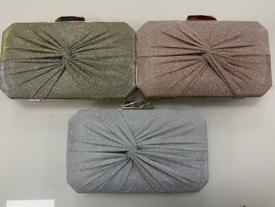 Twist Glitter Clutch