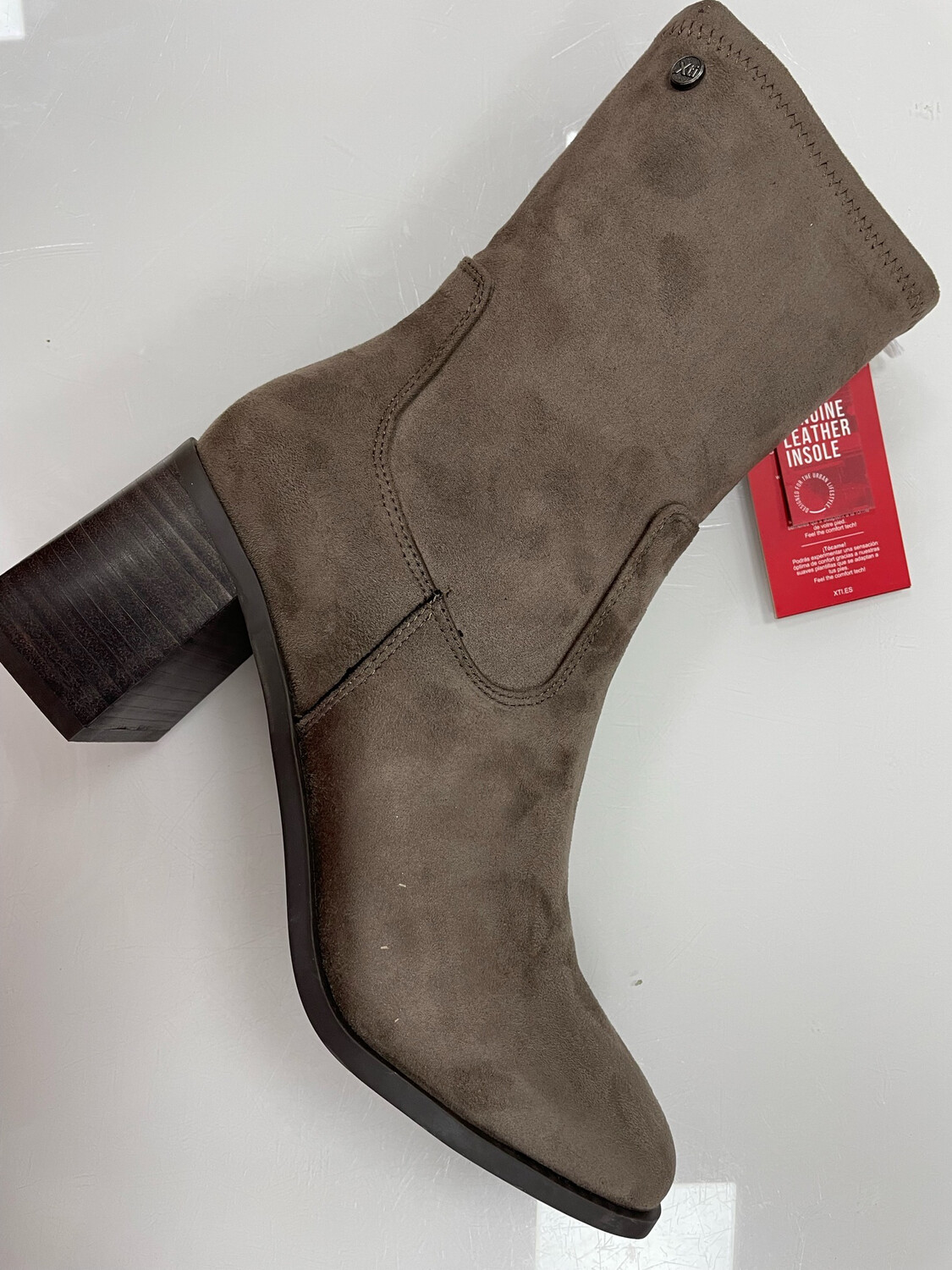 XTI TAUPE 3/4 Zip Boot