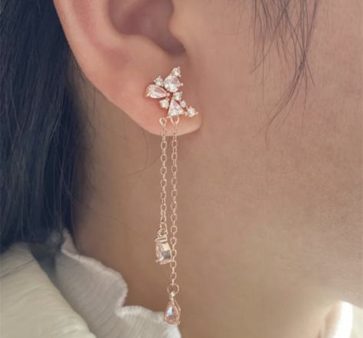 Erica Chain Earring