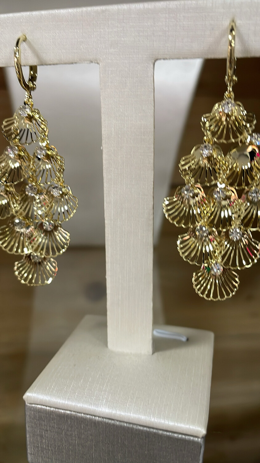 Gold Shell Earring