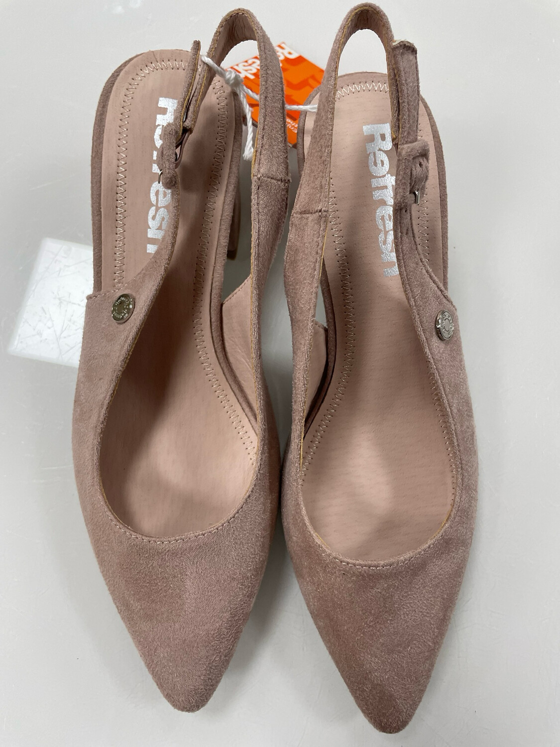Katie Suede Slingback Shoe