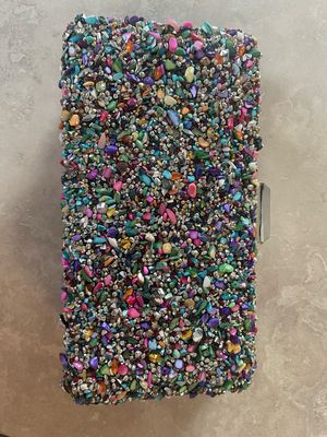 Mia Gem Stone Clutch