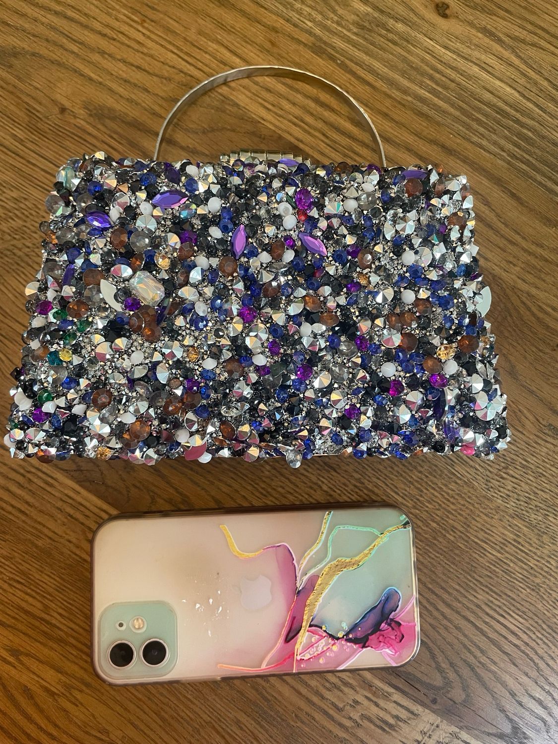 Maria Multi Gem Clutch