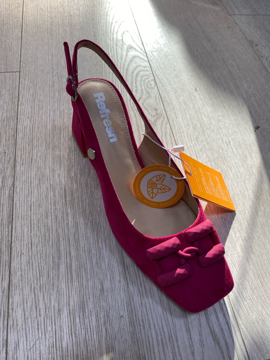 Pink Pluto Block Heel XTI