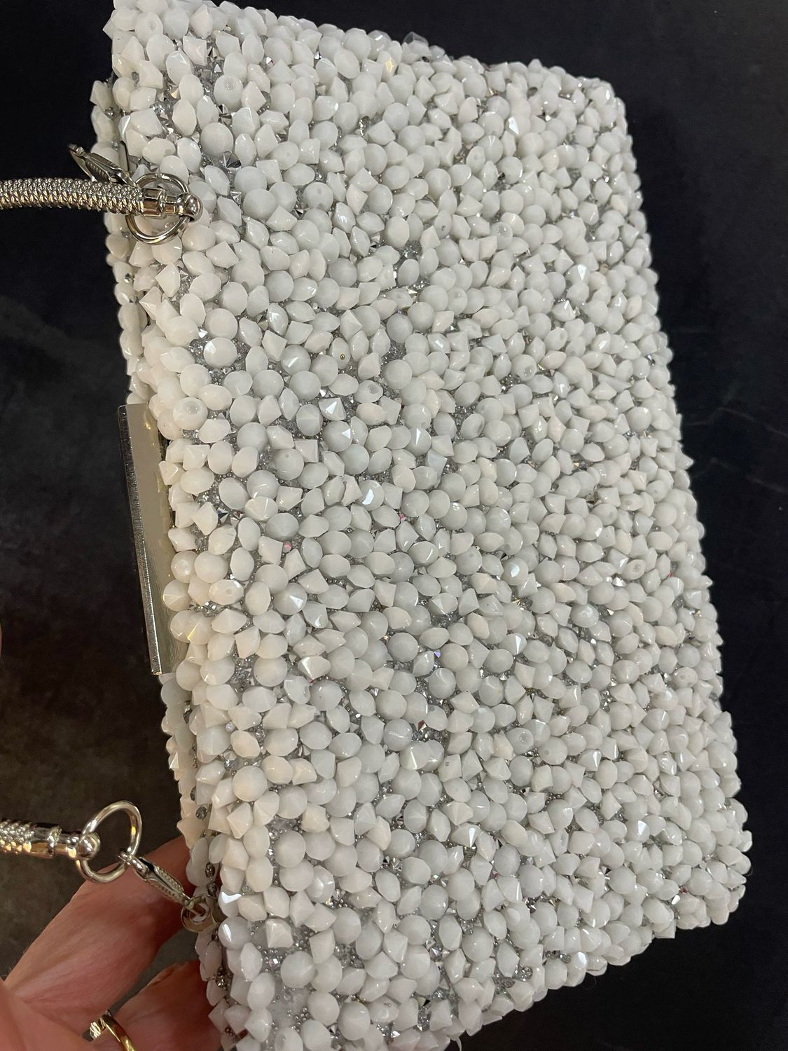 Beatrice Beaded White