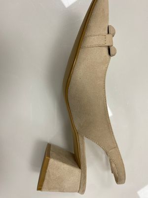 Pluto Beige Refresh Block Heel