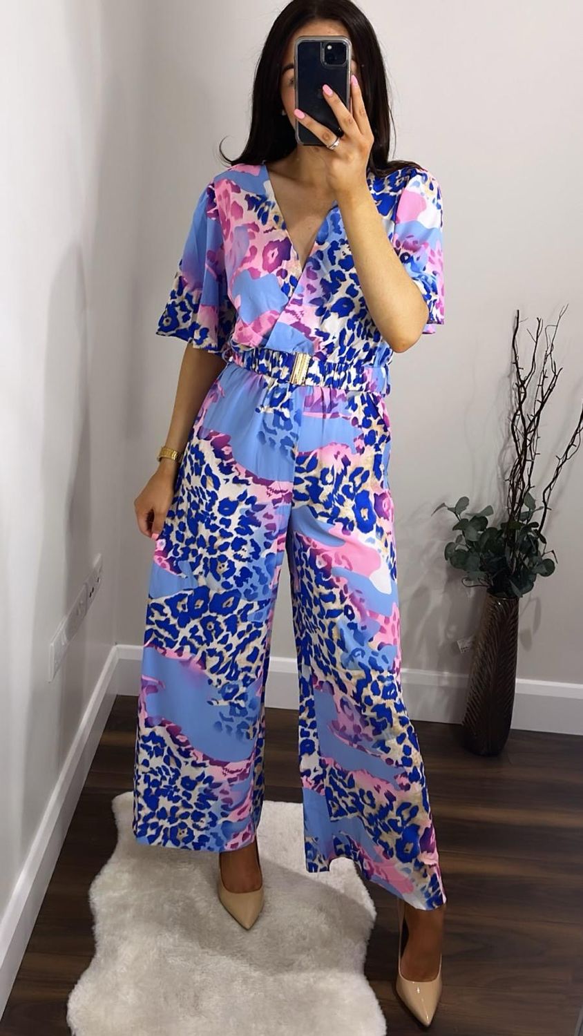 Safari Blue Jumpsuit