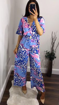 Safari Blue Jumpsuit
