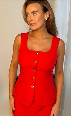 Jamie Square Neck Waistcoat