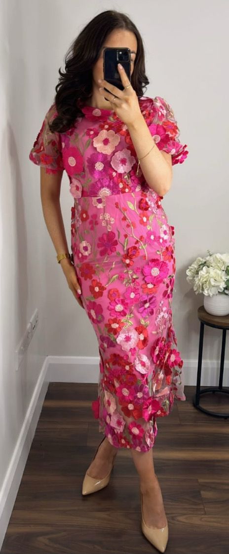 Daisy Embroidered Dress