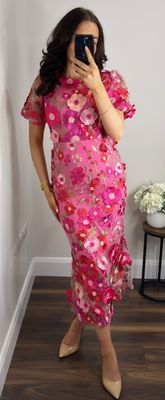 Daisy Embroidered Dress