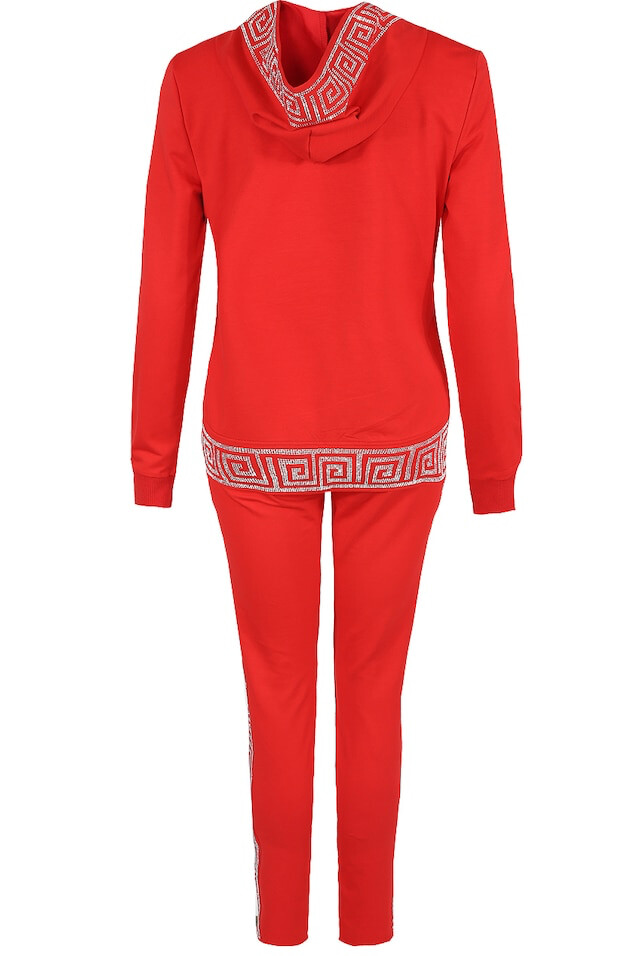 glitter key print 2 piece tracksuit with cuffed ankles. (as seen on katie price)