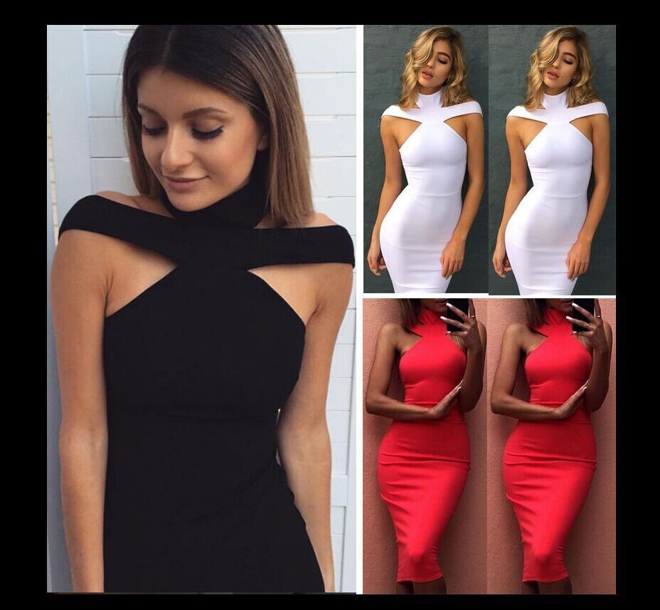 Cut out midi bardot cold shoulder dress