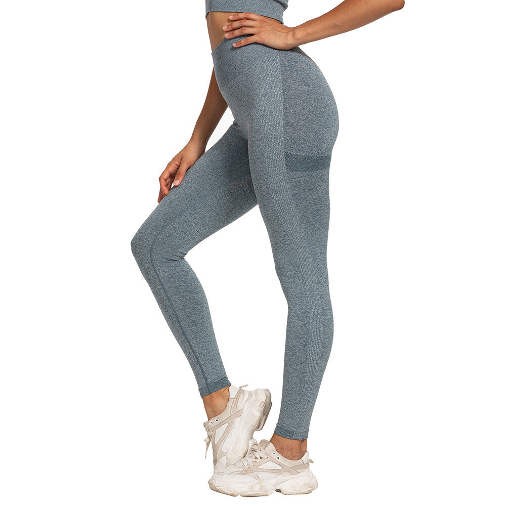 Yoga clothes sports fitness hips slim nylon peach hips seamless yoga pants