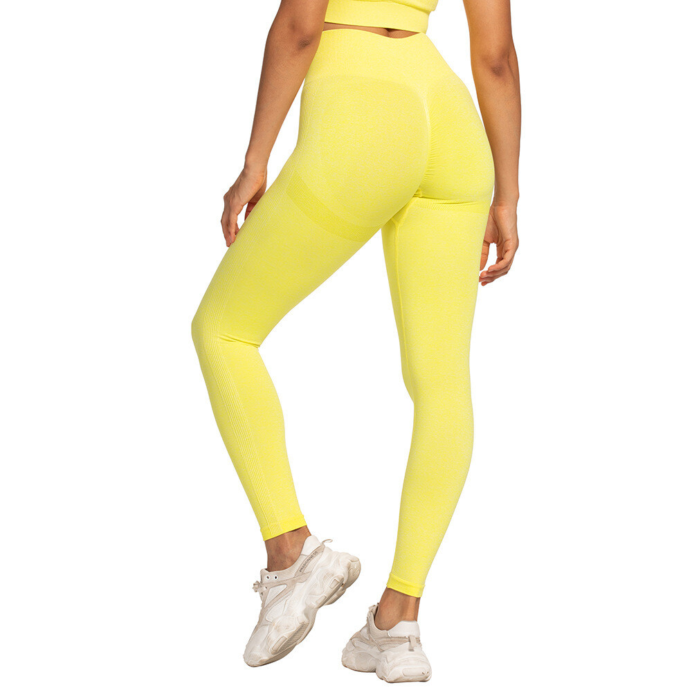 Yoga clothes sports fitness hips slim nylon peach hips seamless yoga pants