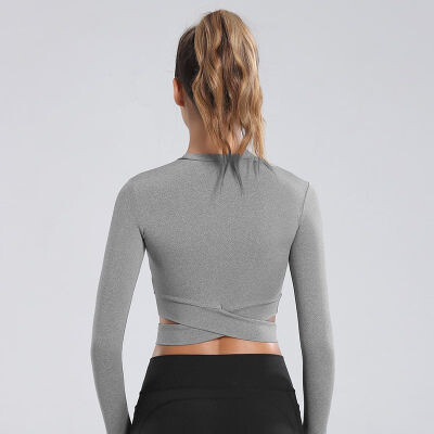  big V neck leisure breathable running sports long sleeves 
