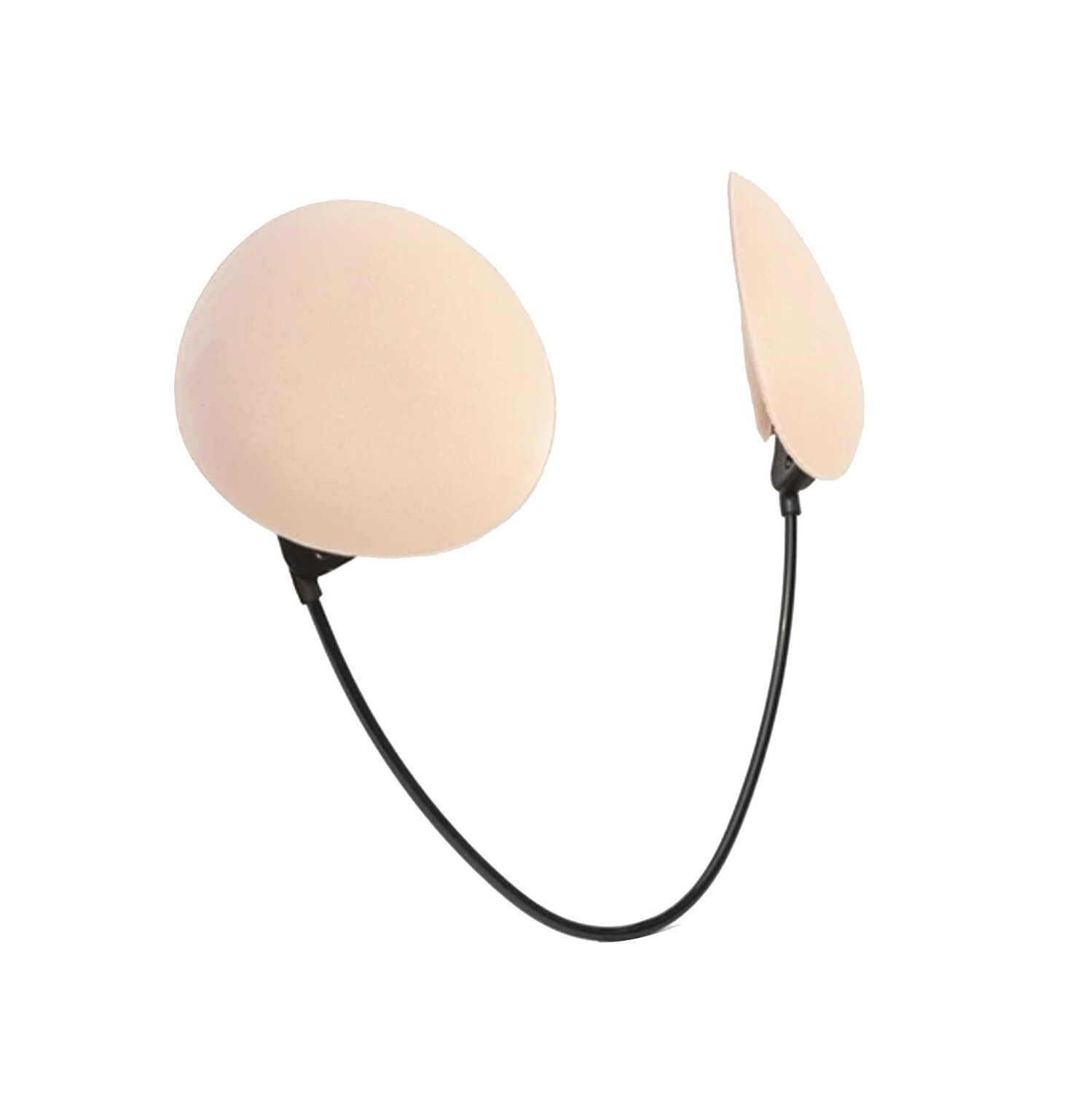 Frontless Bra Shaper Breast Patch Adjustable Thin Silicone Anti-Bump Solid Breast Patch