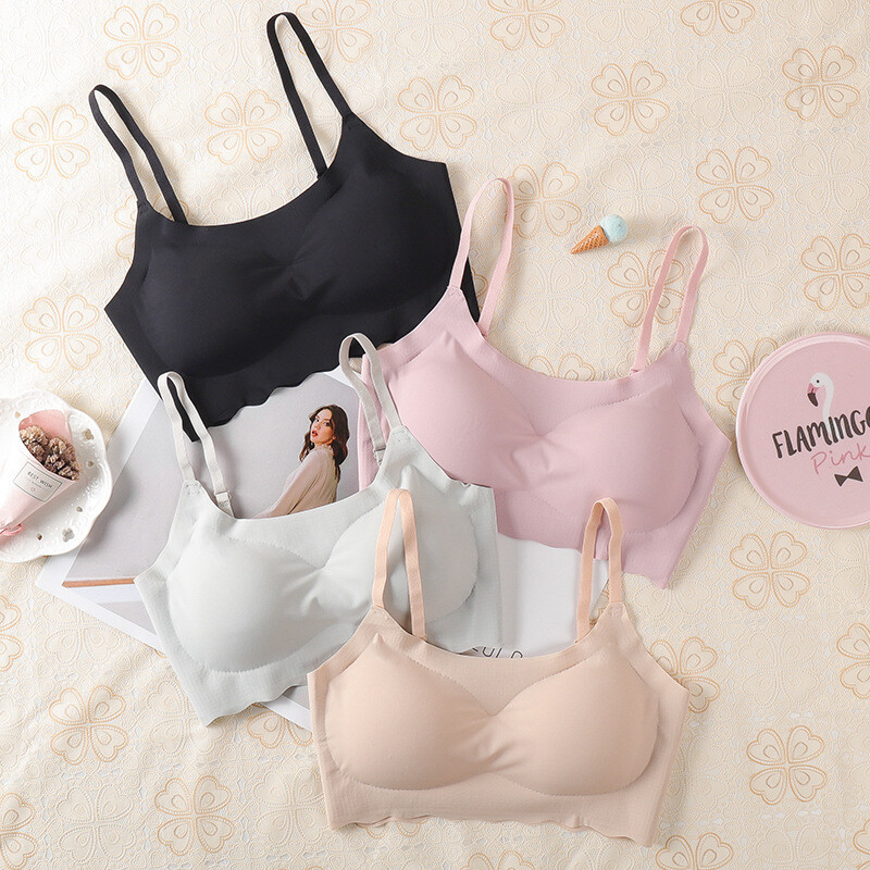Second-generation seamless underwear one-piece sling sleep sports bra