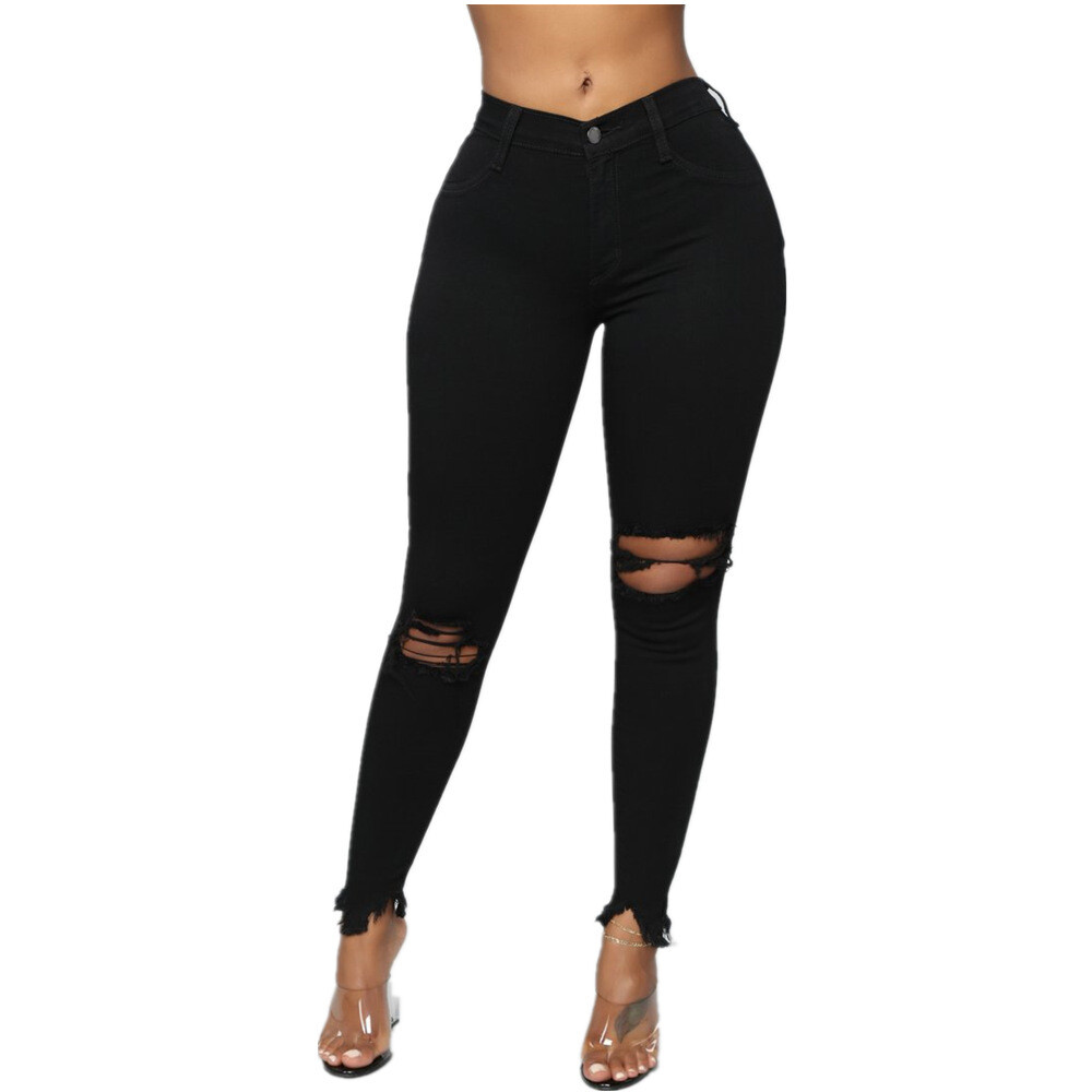 Women&#39;s summer new solid color trousers