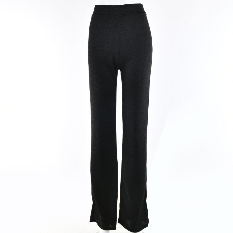 Hipster flared shimmer glitter pants