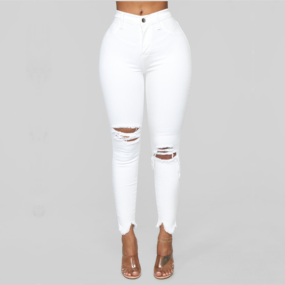 Women&#39;s summer new solid color trousers