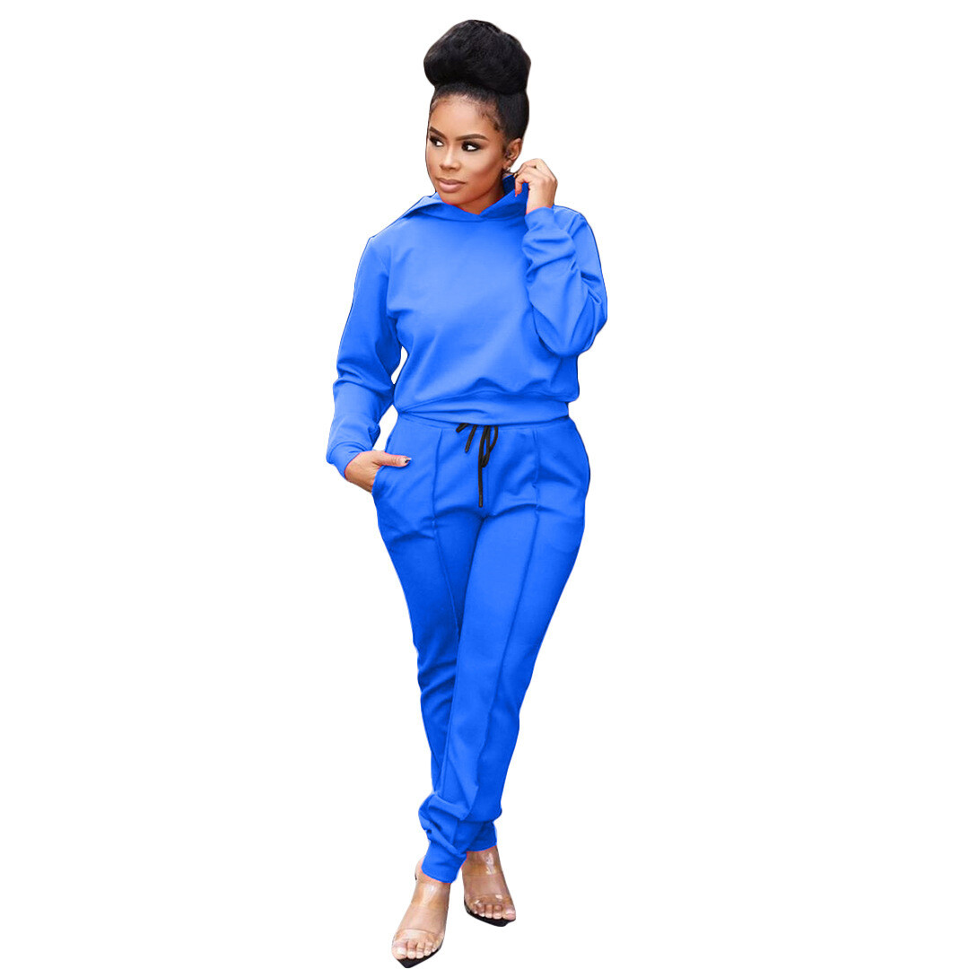 Fashion Casual Sports Hooded Suit