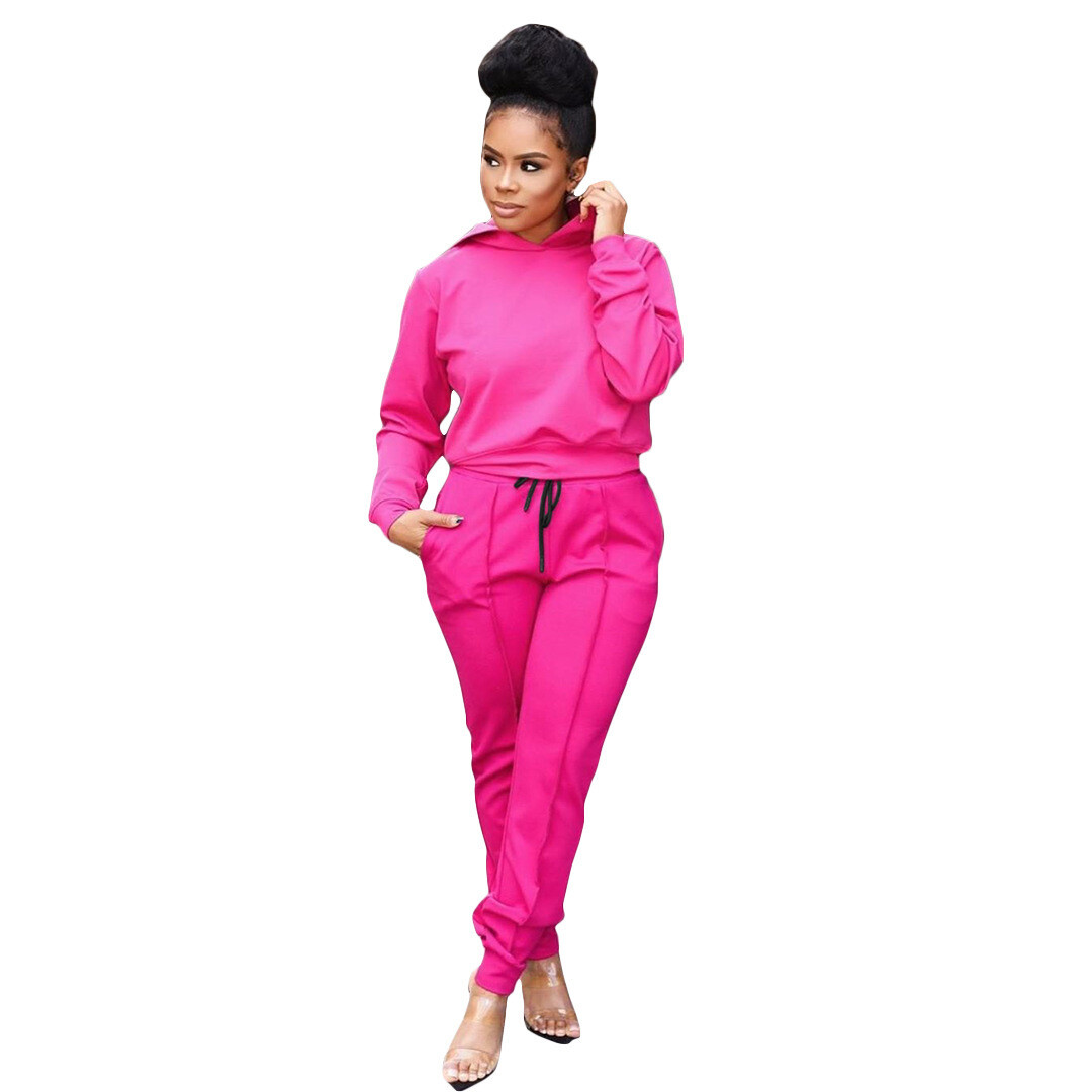 Fashion Casual Sports Hooded Suit