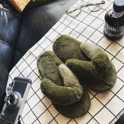 home indoor fur cotton Plush slippers