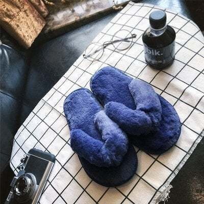  home indoor fur cotton Plush slippers