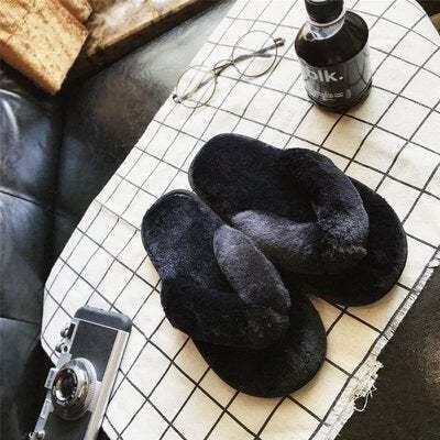  home indoor fur cotton Plush slippers